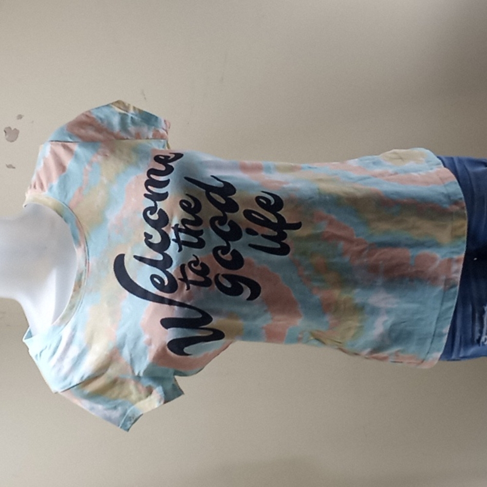 Wound up welcome to the good life t shirt sz. L(11-12)